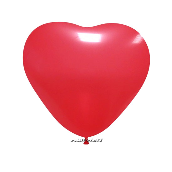 palloncini cuore biodegradabile pastello 17 inch.