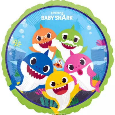 PALLONCINO BABY SHARK MYLAR 18 INCH.