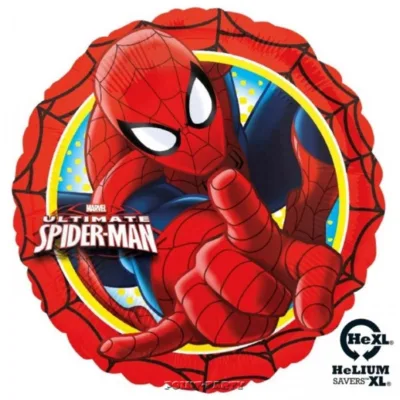 CF. 5 PZ. PALLONCINO MYLAR 18 INCH. SPIDERMAN