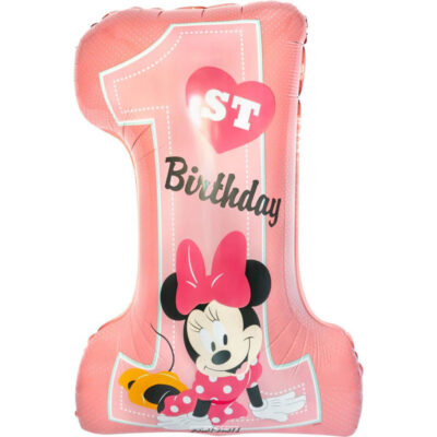 MINNIE PALLONCINO PRIMO COMPLEANNO