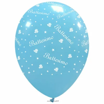 PALLONCINI BATTESIMO P 12 INCH. CF. 100 PZ. - immagine 3