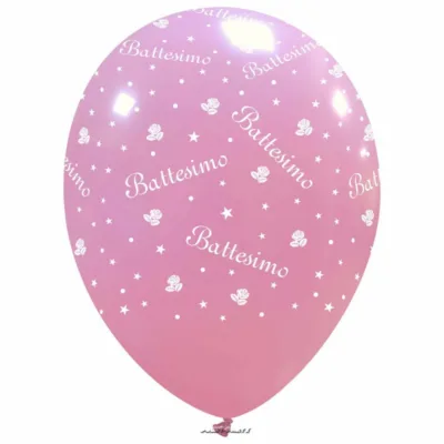 PALLONCINI BATTESIMO P 12 INCH. CF. 100 PZ. - immagine 2