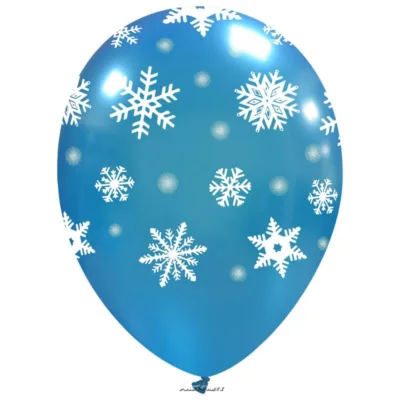 PALLONCINI FIOCCHI DI NEVE FROZEN 12 INCH. M CF. 100 PZ. - immagine 4