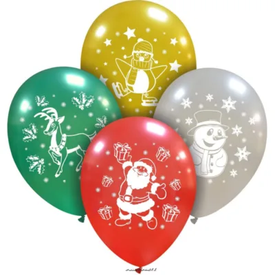 palloncini personaggi natale