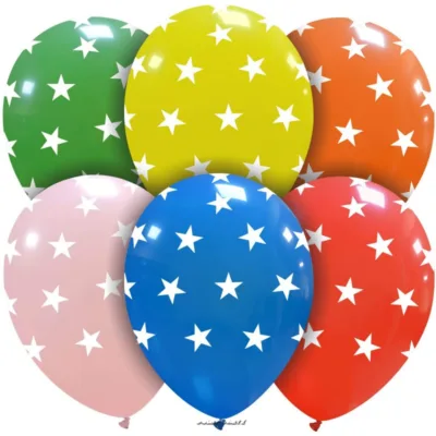 PALLONCINI P 12 INCH. STELLE GRANDI CF. 100 PZ.