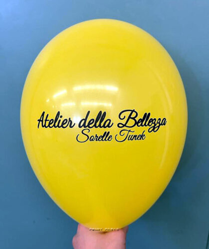 palloncini biodegradabili 10 inch. con stampa pubblicitaria personalizzata